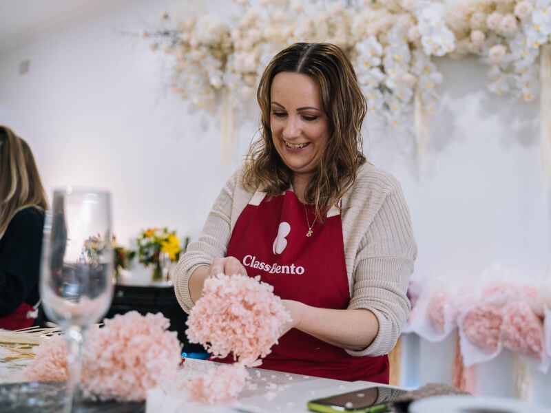 Flower arranging